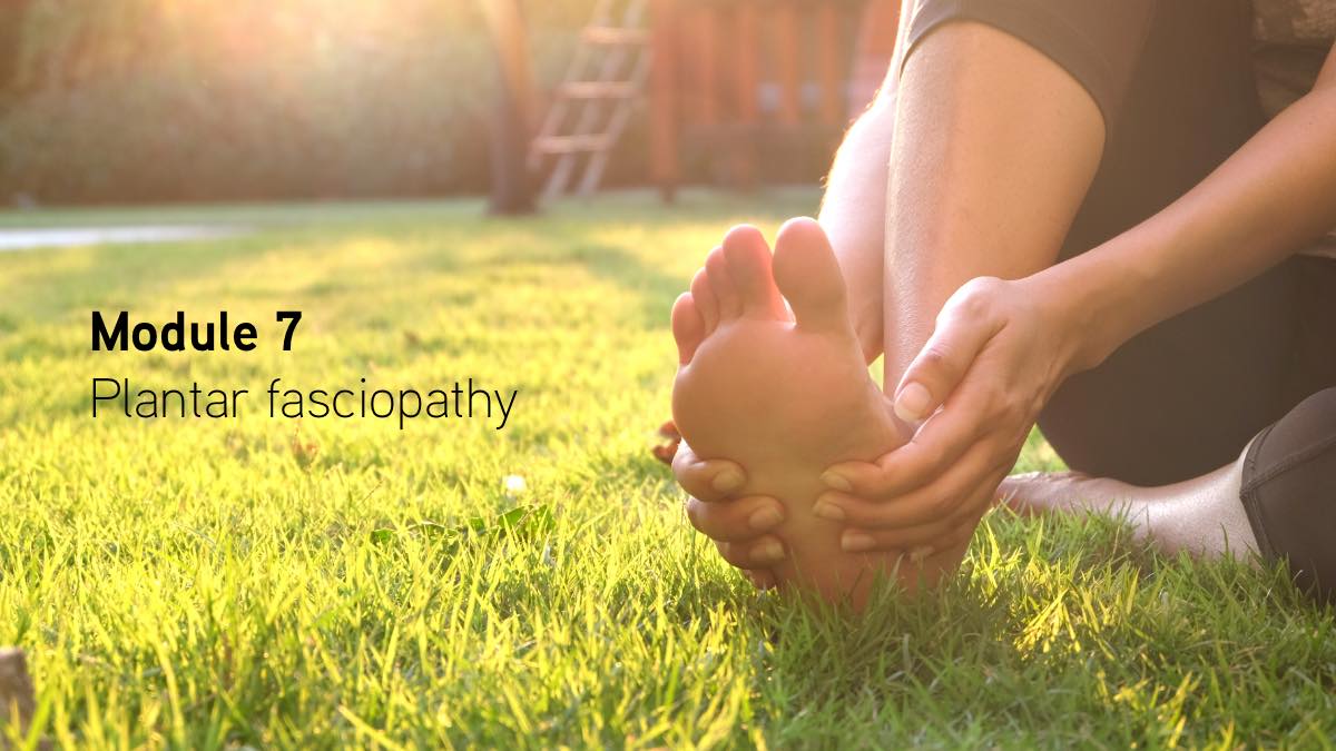 Plantar fasciopathy
