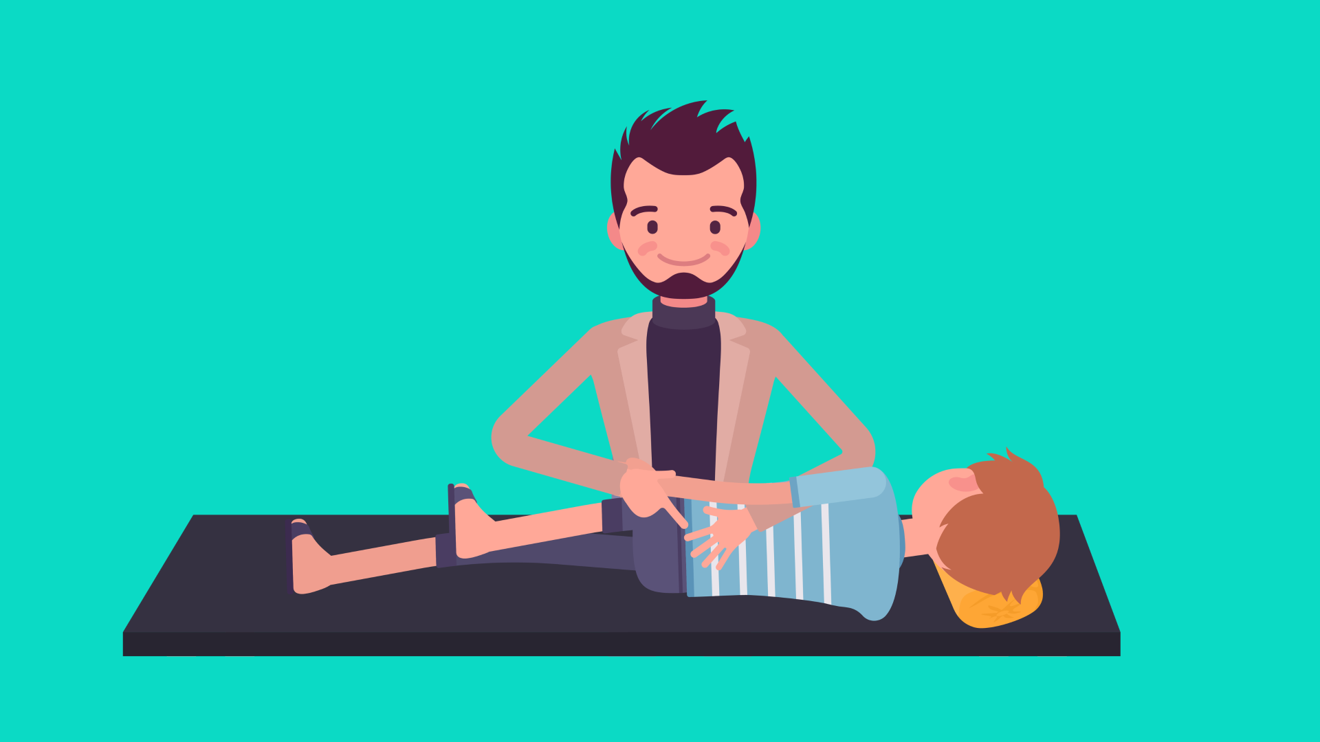 Lumbar manipulation/high velocity thrust. Manual therapy part 4 with Simon Olivotto