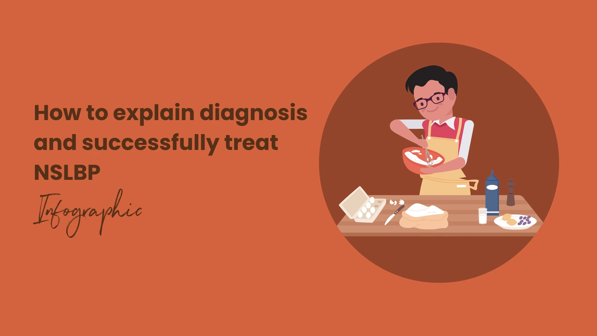 Infographics: How to explain diagnosis and successfully treat NSLBP